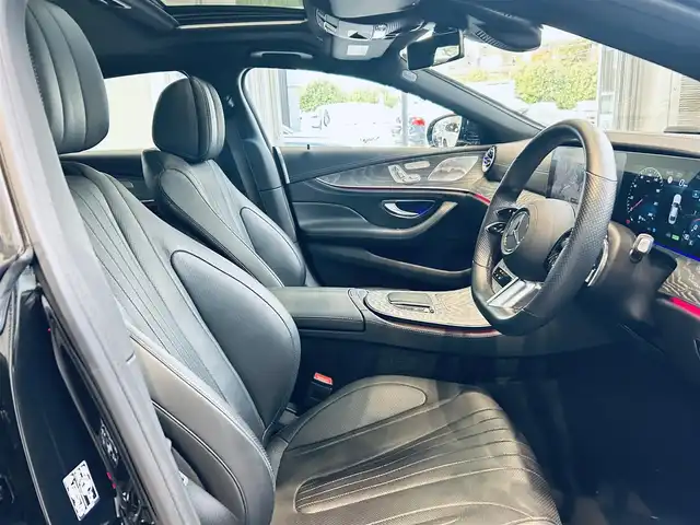メルセデス・ベンツ Ｍ・ベンツ ＣＬＳ４５０ 4マチック スポーツ 大阪府 2022(令4)年 5.5万km オブシディアンブラック サンルーフ/HUD/Burmester/ACC/純正ナビ/TV/360度カメラ/applecarplay/純正20インチAW/LEDヘッドライト/アンビエントライト/電動リアゲート/ワイヤレス充電/黒革/メモリ付きパワーシート/エアシートヒーター