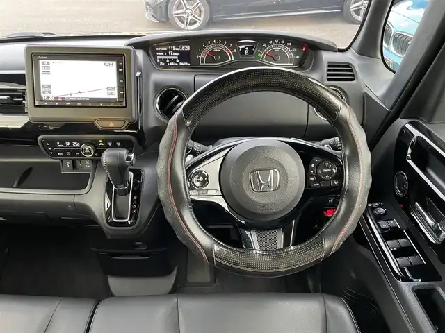 ホンダ Ｎ ＢＯＸ カスタム L ターボ 愛知県 2021(令3)年 4.7万km ミッドナイトブルービームM ワンオーナー/ホンダセンシング/・衝突軽減ブレーキ/・レーンキープアシスト/・誤発進抑制機能/・先行車発進お知らせ機能/純正ナビ（VXM-215Ci）/・CD/SD/USB/BlueTooth/Radio/オートリトラミラー/アレルクリーンプラスシート/プラズマクラスター/両側パワースライドドア/サイドエアバッグ/サイドカーテンエアバッグ/前席シートバックテーブル/前席シートヒーター/純正15インチアルミホイール/ロールサンシェード/スマートキー/プッシュスタート