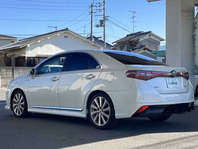 トヨタ ＳＡＩ G Aパッケージ 愛媛県 2014(平26)年 11.6万km ホワイトパールクリスタルシャイン モデリスタエアロ/サンルーフ/純正ナビ(ワンセグTV/CD/DVD/AM・FM/BT/AUX)/バック・フロントカメラ/ビルトインETC/レーダー探知機(ASSURA/AR-G600A)/前席シートヒーター/前席パワーシート/電動リアサンシェード/LEDヘッドライト/純正18インチアルミホイール/社外フロアマット