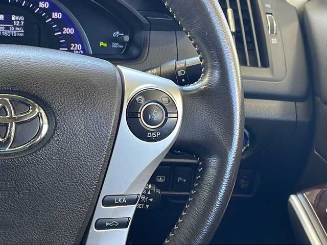 トヨタ ＳＡＩ G Aパッケージ 愛媛県 2014(平26)年 11.6万km ホワイトパールクリスタルシャイン モデリスタエアロ/サンルーフ/純正ナビ(ワンセグTV/CD/DVD/AM・FM/BT/AUX)/バック・フロントカメラ/ビルトインETC/レーダー探知機(ASSURA/AR-G600A)/前席シートヒーター/前席パワーシート/電動リアサンシェード/LEDヘッドライト/純正18インチアルミホイール/社外フロアマット