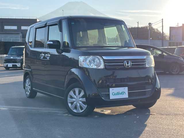 ホンダ Ｎ ＢＯＸ G SSパッケージ 山梨県 2017(平29)年 7.5万km クリスタルブラックパール 社外SDナビ/衝突軽減ブレーキ/ＣＤ/ＤＶＤ/ＢＴ/フルセグテレビ/バックカメラ/アイドリングストップ/プッシュスタート/両側パワースライドドア/ETC/純正HIDヘッドライト