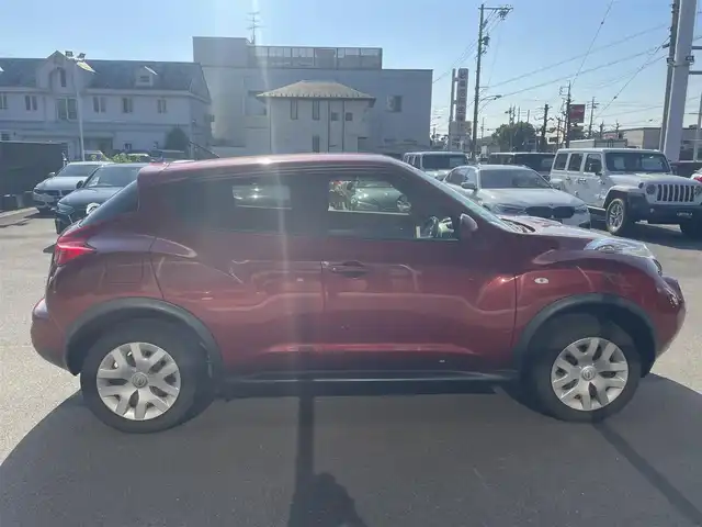 日産 ジューク 15RX タイプV 岐阜県 2013(平25)年 12.2万km 赤 地デジTV/バックカメラ/スペアキー/オートライト