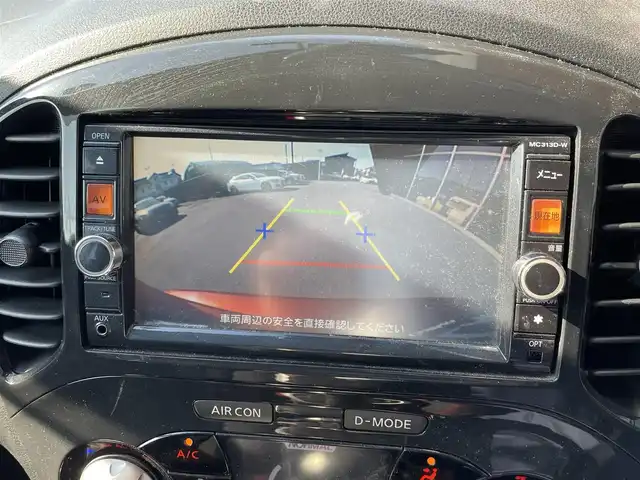 日産 ジューク 15RX タイプV 岐阜県 2013(平25)年 12.2万km 赤 地デジTV/バックカメラ/スペアキー/オートライト