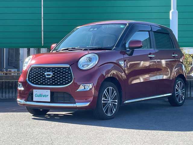 ダイハツ キャスト スタイル G SAⅢ 茨城県 2017(平29)年 4.5万km ファイアークォーツレッドM 社外ナビ/Bluetooth/フルセグTV/バックカメラ/ベンチシート/ドライブレコーダー/横滑り防止装置/オートライト/オートマチックハイビーム/LEDヘッドライト/フロアマット/純正15インチアルミホイール/スマートキー