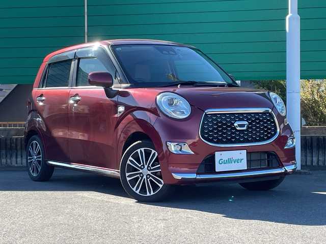 ダイハツ キャスト スタイル G SAⅢ 茨城県 2017(平29)年 4.5万km ファイアークォーツレッドM 社外ナビ/Bluetooth/フルセグTV/バックカメラ/ベンチシート/ドライブレコーダー/横滑り防止装置/オートライト/オートマチックハイビーム/LEDヘッドライト/フロアマット/純正15インチアルミホイール/スマートキー