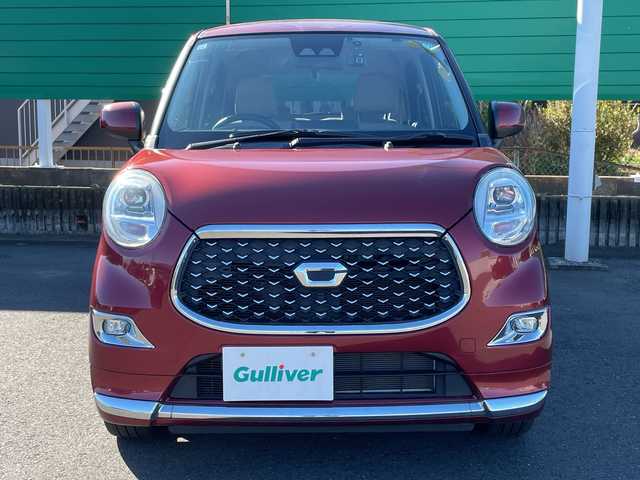 ダイハツ キャスト スタイル G SAⅢ 茨城県 2017(平29)年 4.5万km ファイアークォーツレッドM 社外ナビ/Bluetooth/フルセグTV/バックカメラ/ベンチシート/ドライブレコーダー/横滑り防止装置/オートライト/オートマチックハイビーム/LEDヘッドライト/フロアマット/純正15インチアルミホイール/スマートキー