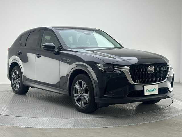 マツダ ＣＸ－６０ 25S Sパッケージ 兵庫県 2023(令5)年 1.1万km ジェットブラックマイカ 純正SDナビ(Bluetooth/USB/HDMI/フルセグ)/全方位カメラ/ワイヤレス充電/追従型クルーズコントロール/ブラインドスポットモニター/オートライト/オートマチックハイビーム/LEDヘッドライト/セーフティパッケージ/シースルーパッケージ/パドルシフト/純正18インチアルミホイール/純正フロアマット/前後ドライブレコーダー/ETC/コーナーセンサー