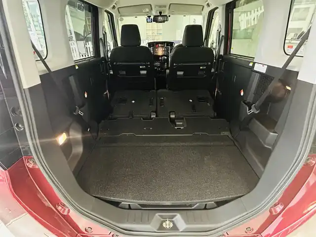 トヨタ ルーミー カスタムG 千葉県 2023(令5)年 0.8万km ファイアークォーツレッドM 登録時７８０２km/車検　令和８年２月１３日迄/ワンオーナー/純正９インチディスプレイオーディオ/・フルセグTV/・Bluetoothオーディオ/・CarPlay/・AndroidAuto/パノラマモニター/純正前後ドライブレコーダー/ビルトインETC/両側パワースライドドア/スマートアシスト/前席シートヒーター/電動パーキング、オートホールド/レーダークルーズコントロール/パーキングセンサー/純正フロアマット、ドアバイザー/純正１４インチアルミホイール/LEDヘッドライト、LEDフォグライト/ロールシェード付きスライドドア/取扱説明書/オーディオ取扱説明書/保証書/スペアスマートキー
