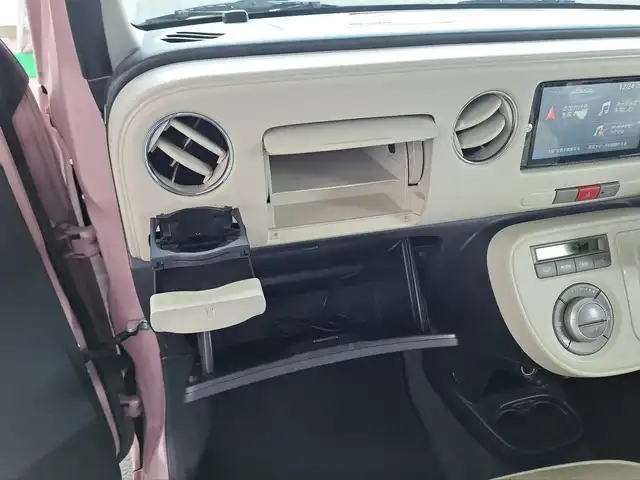 ダイハツ ミラ ココア プラスX 大阪府 2014(平26)年 7.3万km ムースピンクパール /禁煙車//社外ナビ(NX614W)//フルセグTV/DVD/CD/SD/USB/BT//ETC//アイドリングストップ//ルーフレール//スマートキー//ISOFIX