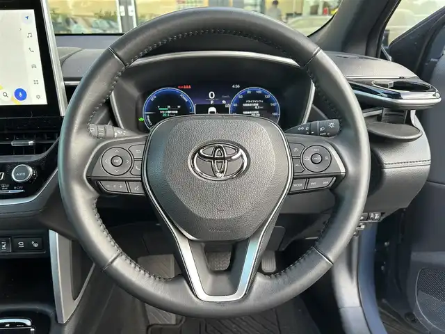 トヨタ カローラ クロス ハイブリッド Z 栃木県 2024(令6)年 0.6万km マッシブグレー ワンオーナー/トヨタセーフティセンス/モデリスタエアロ/デジタルインナーミラー/純正ナビ/フルセグTV/Bluetooth/USB/パノラミックビューモニター/ビルトインETC/D席パワーシート/前席シートヒーター/ハンズフリーパワーバックドア/レーダークルーズコントロール/ブラインドスポットモニター/プッシュスタート/ステアリングリモコン/LEDオートライト/LEDフォグランプ/純正18インチAW/アイドリングストップ/横滑り防止装置/電動格納ミラー/ドアバイザー/保証書/取説