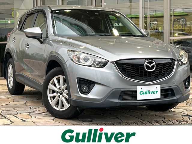 マツダ ＣＸ－５ XD 静岡県 2014(平26)年 10万km アルミニウムメタリック 社外HDDナビ/・CD/・DVD/・AM/・FM/主要装備/・衝突軽減/・クルコン/・オートライト/・バックカメラ/・サイドカメラ/・ETC/・ステアリングスイッチ/・スマートキー/・プッシュスタート/・純正アルミホイール/・純正フロアマット