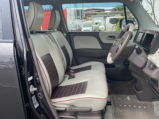 日産 モコ ドルチェX FOUR 青森県 2014(平26)年 6.9万km アーバンブラウン 4WD/社外メモリナビ・ワンセグTV/専用合皮シート/運転席シートヒーター/ビルトインETC/アイドリングストップ/HIDライト/オートライト/フォグランプ/純正14インチアルミ/インテリキー/プッシュスタート/ドアバイザー/純正フロアマット