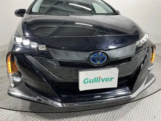 トヨタ プリウス ＰＨＶ A プレミアム 大阪府 2021(令3)年 2.3万km アティチュードブラックマイカ モデリスタエアロ　アルパインナビ　黒革シート　レーダークルコン　バックカメラ　ＥＴＣ　ドラレコ　シートヒーター／エアコン　ハンドルヒーター　ＢＳＭ　タイマー充電　ＨＵＤ　パワーシート　パークアシスト
