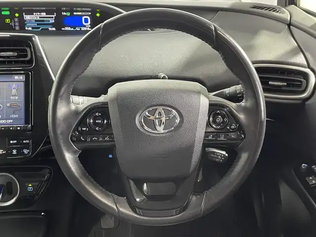 トヨタ プリウス ＰＨＶ A プレミアム 大阪府 2021(令3)年 2.3万km アティチュードブラックマイカ モデリスタエアロ　アルパインナビ　黒革シート　レーダークルコン　バックカメラ　ＥＴＣ　ドラレコ　シートヒーター／エアコン　ハンドルヒーター　ＢＳＭ　タイマー充電　ＨＵＤ　パワーシート　パークアシスト