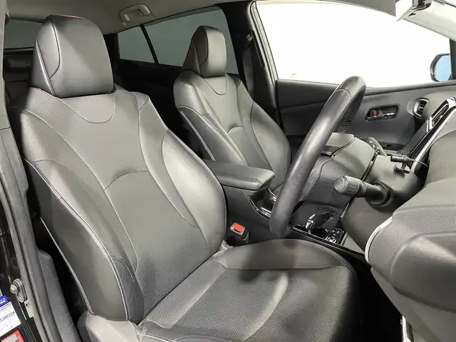 トヨタ プリウス ＰＨＶ A プレミアム 大阪府 2021(令3)年 2.3万km アティチュードブラックマイカ モデリスタエアロ　アルパインナビ　黒革シート　レーダークルコン　バックカメラ　ＥＴＣ　ドラレコ　シートヒーター／エアコン　ハンドルヒーター　ＢＳＭ　タイマー充電　ＨＵＤ　パワーシート　パークアシスト