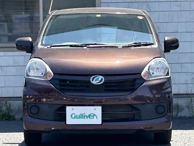 ダイハツ ミラ イース L 福岡県 2016(平28)年 1.7万km プラムブラウンクリスタルマイカ 純正オーディオ/　（AM/FM/CD/AUX）/アイドリングストップ/ショッピングフック/アクセサリーソケット/ヘッドランプマニュアルレベリングスイッチ/ドアバイザー/ISOFIX/純正フロアマット/保証書/取扱説明書