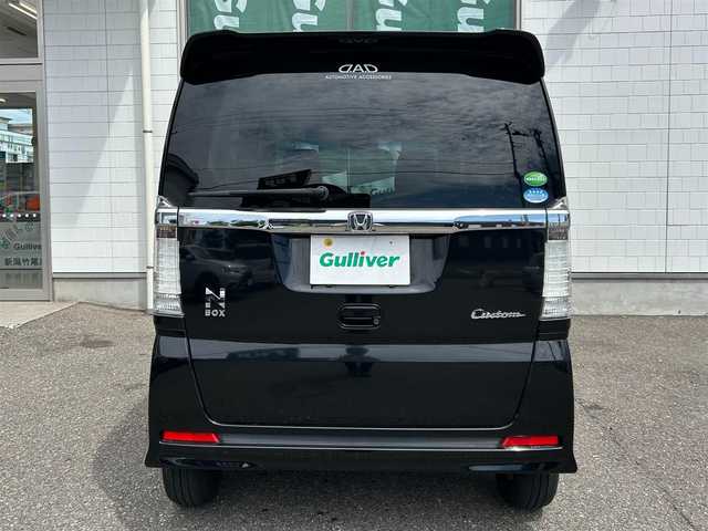 ホンダ Ｎ ＢＯＸ カスタム G Lパッケージ 新潟県 2012(平24)年 6.3万km クリスタルブラックパール ワンオーナー/ウィンカーミラー/片側パワースライドドア/アイドリングストップ/パワーバックドア/純正フロアマット