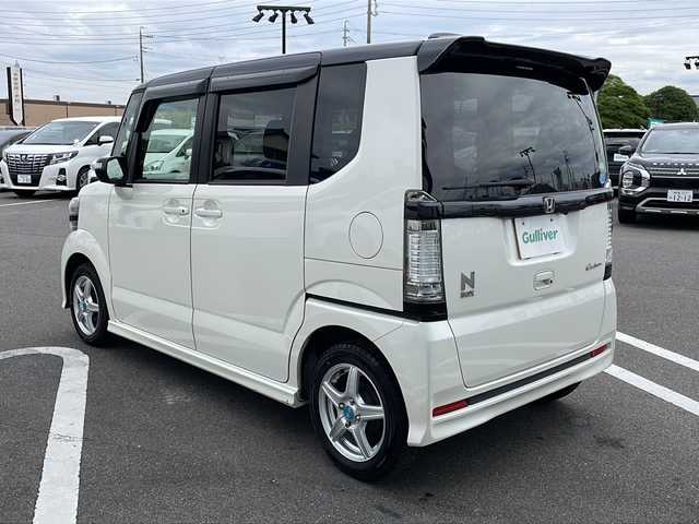 ホンダ Ｎ ＢＯＸ 2トーン カスタム G Aパッケージ 岐阜県 2014(平26)年 18.1万km 白 純正フロアマット　/フルセグTV　/バックカメラ　/ETC　/片側パワースライドドア　/ベンチシート　/フルフラットシート　/ABS　/横滑り防止装置　/LED　/エアバックW　/カーテンエアバッグ