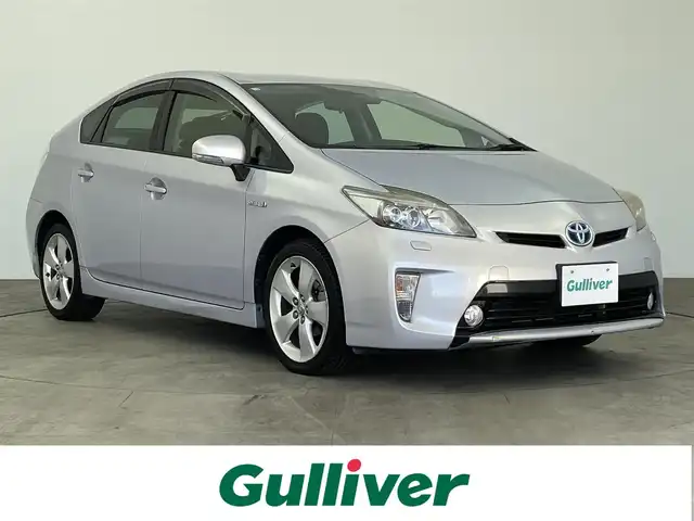 トヨタ プリウス S ツーリングセレクション 大分県 2012(平24)年 7.1万km ライトパープルマイカ 純正SDナビ/(フルセグTV/CD/DVD/BT)/前後ドライブレコーダー/ETC/バックカメラ/オートライト/LEDヘッドライト/スマートキー/プッシュスタート/スペアキー/純正17インチAW/純正フロアマット