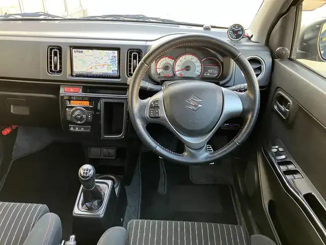 スズキ アルト ワークス 三重県 2016(平28)年 4.2万km ブルーイッシュブラックパール3 ♪走行42071km/♪車検 令和9年1月14日迄/♪5速マニュアル/♪ターボ/ブースト計/HKSスーパーパワーフロー/・純正エアクリーナー 有/ローダウン(RS-Rダウンサス)/・純正サス 有/社外マフラー/・純正マフラー 有/社外16インチAW/ショートアンテナ/D/N席レカロシート/スマートキー×2/プッシュスタート/社外ナビ/・SD・CD録音・USB/・DVD再生/・Bluetoothオーディオ/カロッツェリアツイーター/HIDヘッドライト/フォグライト/ウィンカーミラー/電格ミラー/革巻ステアリング/プライバシーガラス/フロアマット/ドアバイザー/ETC