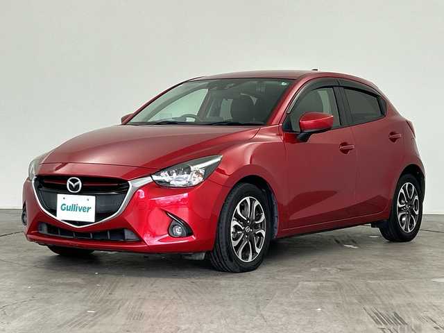 マツダ デミオ XD ブラックレザーリミテッド 三重県 2016(平28)年 4.7万km ソウルレッドプレミアムメタリック /禁煙車　//ワンオーナー　//ＢＳＭ　//ドラレコ前後　//７型ナビ（フルセグ／ＣＤ／ＤＶＤ／ＢＴ／ＡＭ／ＦＭ）　//バックカメラ　//衝突軽減ブレーキ　//クルコン　//レーンキープアシスト　//ＬＥＤヘッドライト　//ＥＴＣ