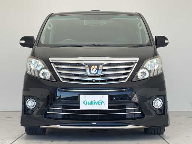 トヨタ アルファード 240S Cパッケージ 愛知県 2013(平25)年 11.1万km ブラック 衝突軽減システム/モデリスタエアロ/純正8型ナビ/フリップダウンモニター/全方位カメラ/両側パワースライドドア/サンルーフ/クルーズコントロール/シートヒーター/フルセグ/CD DVD/Bluetooth/バックカメラ/電動リアゲート/パワーシート/コーナーセンサー/アルミホイール/ETC/LEDヘッドライト/リアオートエアコン/オートマチックハイビーム/ドライブレコーダー/ステアリングスイッチ/スマートキー/プッシュスタート