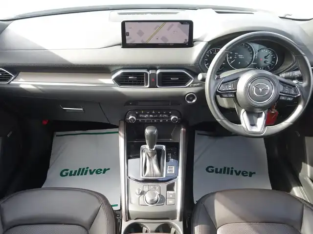 マツダ ＣＸ－５ 25S エクスクルーシブモード 山形県 2022(令4)年 4.6万km スノーフレイクホワイトパールマイカ 4WD/BOSEサウンドシステム/衝突被害軽減システム/純正SDナビ/　　【CD DVD BT フルセグ USB】/DVDプレイヤー/全周囲カメラ/電動リアゲート/レーダークルーズコントロール/LEDオートヘッドライト/ブラウンレザーシート/パワーシート/シートエアコン/シートヒーター/純正19インチアルミホイール/ドライブレコーダー/アイドリングストップ/コーナーセンサー/ステアリングスイッチ/MTモード付AT/電動格納ウィンカーミラー/スマートキー/ETC