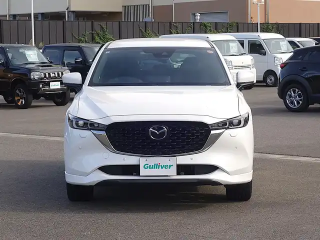 マツダ ＣＸ－５ 25S エクスクルーシブモード 山形県 2022(令4)年 4.6万km スノーフレイクホワイトパールマイカ 4WD/BOSEサウンドシステム/衝突被害軽減システム/純正SDナビ/　　【CD DVD BT フルセグ USB】/DVDプレイヤー/全周囲カメラ/電動リアゲート/レーダークルーズコントロール/LEDオートヘッドライト/ブラウンレザーシート/パワーシート/シートエアコン/シートヒーター/純正19インチアルミホイール/ドライブレコーダー/アイドリングストップ/コーナーセンサー/ステアリングスイッチ/MTモード付AT/電動格納ウィンカーミラー/スマートキー/ETC
