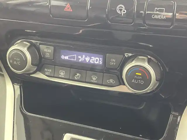 日産 セレナ ハイウェイスター G 群馬県 2016(平28)年 13.5万km マルーンレッド 2トーン 雹害　純正９型ナビ　純正１０型後席モニター　全周囲カメラ　衝突被害軽減ブレーキ　両側電動スライドドア　クルーズコントロール　パーキングアシスト　アイドリングストップ　スマートキー　ＬＥＤ　ＥＴＣ　禁煙