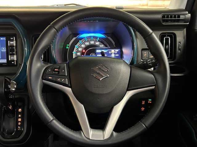 スズキ ハスラー HYBRID X 道央・札幌 2020(令2)年 3.1万km デニムブルー ガンメタリック 2トーン 【2507043484】/４ＷＤ　/衝突軽減ブレーキ　/社外ＳＤナビ　/フルセグＴＶ　/Ｂｌｕｅｔｏｏｔｈ　/バックカメラ　/前後ドライブレコーダー　/純正１５インチアルミホイール　/レーンキープアシスト　/シートヒーター/ＬＥＤヘッドライト　/フォグＬＥＤ