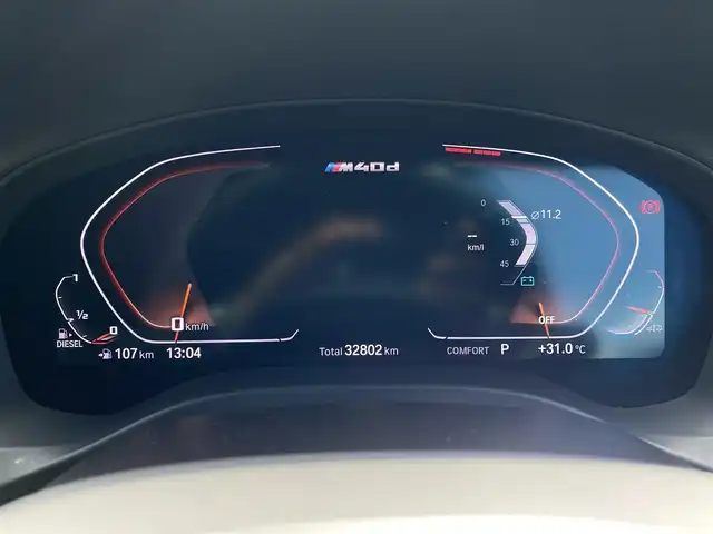 ＢＭＷ Ｘ３ M40d 福岡県 2021(令3)年 3.3万km アルピンホワイトⅢ ・パノラマスライディングルーフ/・アクティブクルーズコントロール/・純正ＨＤＤナビ／ＵＳＢ／ＢＴ/・全方位カメラ/・黒革シート／シートヒーター/・ドライブレコーダー/・ＥＴＣ/・純正２１ＡＷ/・保証書/・取扱説明書