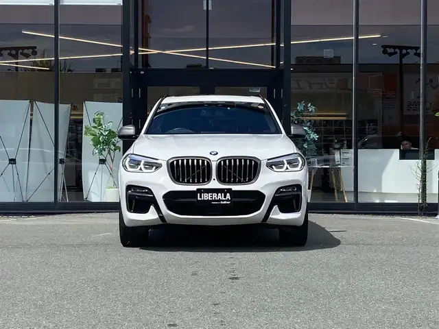 ＢＭＷ Ｘ３ M40d 福岡県 2021(令3)年 3.3万km アルピンホワイトⅢ ・パノラマスライディングルーフ/・アクティブクルーズコントロール/・純正ＨＤＤナビ／ＵＳＢ／ＢＴ/・全方位カメラ/・黒革シート／シートヒーター/・ドライブレコーダー/・ＥＴＣ/・純正２１ＡＷ/・保証書/・取扱説明書