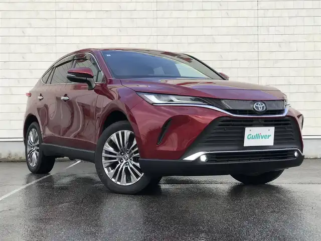 トヨタ ハリアー ハイブリッド Z 富山県 2021(令3)年 6.8万km センシュアルレッドマイカ 4WD/純正ナビ/フルセグTV/Bluetooth/全周囲カメラ/デジタルインナーミラー/プリクラッシュセーフティ/コーナーセンサー/レーンキープアシスト/ブラインドスポットモニター/レーダークルーズコントロール/ハーフレザーシート/パワーシート/電動リアゲート/プッシュスタート/スマートキー/ETC2.0