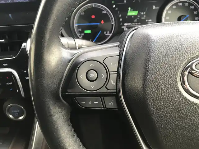 トヨタ ハリアー ハイブリッド Z 富山県 2021(令3)年 6.8万km センシュアルレッドマイカ 4WD/純正ナビ/フルセグTV/Bluetooth/全周囲カメラ/デジタルインナーミラー/プリクラッシュセーフティ/コーナーセンサー/レーンキープアシスト/ブラインドスポットモニター/レーダークルーズコントロール/ハーフレザーシート/パワーシート/電動リアゲート/プッシュスタート/スマートキー/ETC2.0