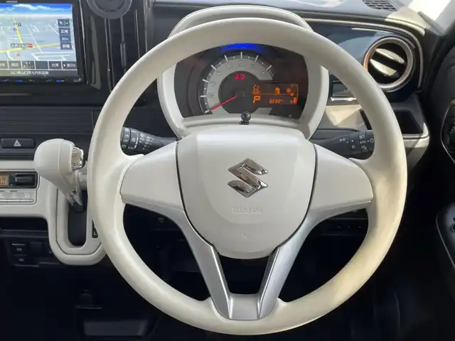 スズキ ワゴンＲ スマイル HYBRID X 山口県 2023(令5)年 0.9万km インディゴブルーメタリック/ホワイト2トーン 純正ナビ/DVD/CD/BT/USB/フルセグTV/両側パワースライドドア/純正LEDヘッドライト/純正フォグランプ/オートライト/右前席シートヒーター/衝突被害軽減ブレーキ/LKA/横滑り防止/コーナーセンサー/アイドリングストップ/スマートキー/ビルトインETC/純正フロアマット/純正ドアバイザー/ドライブレコーダー/電動格納ウインカードアミラー
