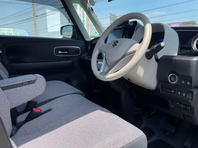 スズキ ワゴンＲ スマイル HYBRID X 山口県 2023(令5)年 0.9万km インディゴブルーメタリック/ホワイト2トーン 純正ナビ/DVD/CD/BT/USB/フルセグTV/両側パワースライドドア/純正LEDヘッドライト/純正フォグランプ/オートライト/右前席シートヒーター/衝突被害軽減ブレーキ/LKA/横滑り防止/コーナーセンサー/アイドリングストップ/スマートキー/ビルトインETC/純正フロアマット/純正ドアバイザー/ドライブレコーダー/電動格納ウインカードアミラー