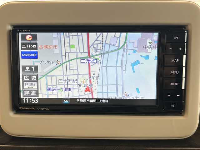 スズキ ラパン モード 岐阜県 2021(令3)年 9.5万km ノクターンブルーパール/ホワイト 2トーンルーフ ワンオーナー/SDナビ/フルセグテレビ/全方位カメラ/Bluetooth/USB/iPod/VTR/D＋N席シートヒーター/LEDヘッドライト/純正フロアマット/パーキングアシスト/アイドリングストップ/スペアキー/アンチブレーキシステム/横滑り防止装置/レーンキープアシスト/盗難防止システム/オートマチックハイビーム/オートライト/デュアルブレーキサポート