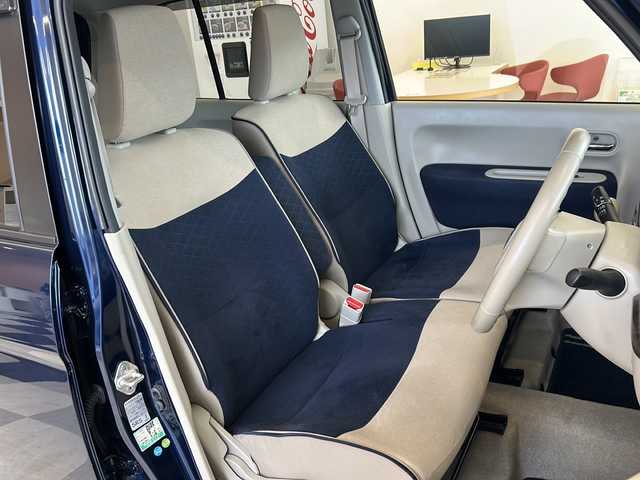 スズキ ラパン モード 岐阜県 2021(令3)年 9.5万km ノクターンブルーパール/ホワイト 2トーンルーフ ワンオーナー/SDナビ/フルセグテレビ/全方位カメラ/Bluetooth/USB/iPod/VTR/D＋N席シートヒーター/LEDヘッドライト/純正フロアマット/パーキングアシスト/アイドリングストップ/スペアキー/アンチブレーキシステム/横滑り防止装置/レーンキープアシスト/盗難防止システム/オートマチックハイビーム/オートライト/デュアルブレーキサポート