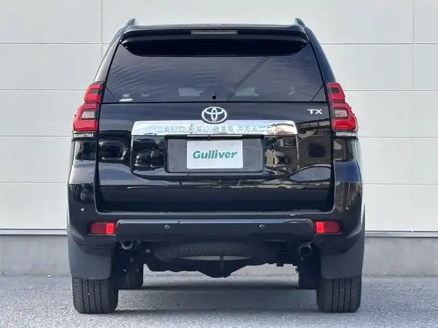 トヨタ ランドクルーザー プラド TX 茨城県 2023(令5)年 1.5万km ブラック 純正ナビ/　(AM/FM/CD/DVD/iPod/Bluetooth/フルセグ)/バックカメラ/追従型クルーズコントロール/サンルーフ/ETC/LEDヘッドライト/RAYS17インチアルミホイール/ルーフレール/前後コーナーセンサー/センターデフロック/ダウンヒルアシストコントロール/オートライト/カーテンエアバック