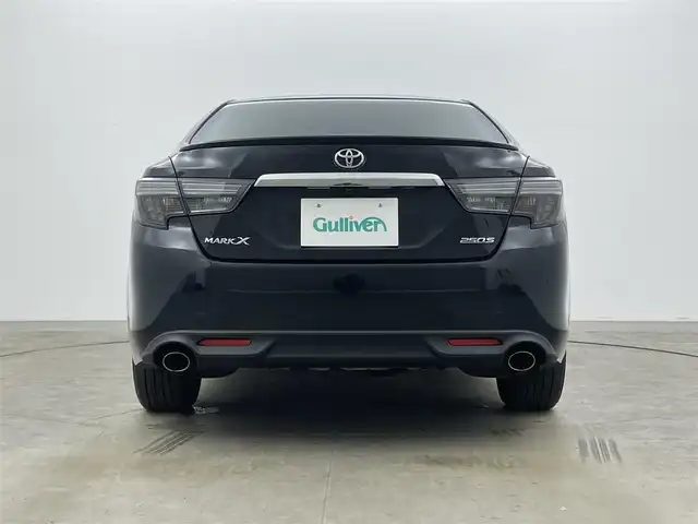 トヨタ マークＸ 250S 岡山県 2017(平29)年 8.2万km プレシャスブラックパール 社外メモリナビ(MDV-Z904W7) 　/(Bluetooth/CD/Carplay/AndroidAuto/DVD)/バックカメラ/トヨタセーフティーセンス/レーダークルーズコントロール(追従あり)/ドライブレコーダー(社外・前)/ビルトインETC/パワーシート(運転席/助手席)/コーナーセンサー(前後)/シートヒーター(運転席/助手席)/ミュージックサーバー(SD)/USB/純正アルミホイール/MTモード付AT/パドルシフト/レーンアシスト/衝突被害軽減システム/社外レーダー/パドルシフト/取扱説明書/ナビ取扱説明書