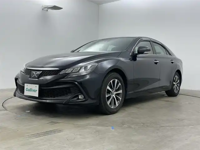 トヨタ マークＸ 250S 岡山県 2017(平29)年 8.2万km プレシャスブラックパール 社外メモリナビ(MDV-Z904W7) 　/(Bluetooth/CD/Carplay/AndroidAuto/DVD)/バックカメラ/トヨタセーフティーセンス/レーダークルーズコントロール(追従あり)/ドライブレコーダー(社外・前)/ビルトインETC/パワーシート(運転席/助手席)/コーナーセンサー(前後)/シートヒーター(運転席/助手席)/ミュージックサーバー(SD)/USB/純正アルミホイール/MTモード付AT/パドルシフト/レーンアシスト/衝突被害軽減システム/社外レーダー/パドルシフト/取扱説明書/ナビ取扱説明書