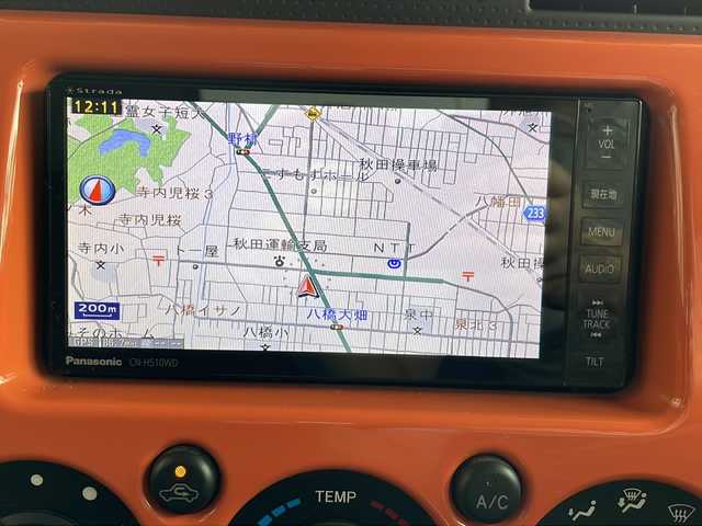 トヨタ ＦＪクルーザー カラーパッケージ 秋田県 2012(平24)年 8.3万km オレンジ/ホワイト HDDナビ/DTV　CD　DVD HDD　BT　SD　ラジオ/バックカメラ/ETC/クルーズコントロール/横滑り防止装置/フロアマット/フロントウィンドデザイアー/リモコンキー