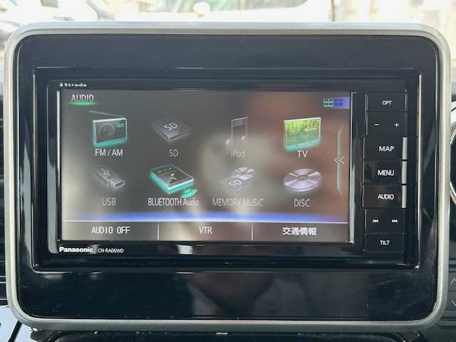 スズキ スペーシア カスタム HYBRID XS 青森県 2020(令2)年 3.9万km ピュアホワイトP ワンオーナー/全方位カメラ/純正ナビ/（BlueTooth接続、フルセグTV、AMFM、DISC）/前後ドラレコ/ヘッドアップディスプレイ/デュアルセンサーブレーキサポート/レーンアシスト/衝突被害軽減ブレーキ/横滑り防止/スペアキー/両側パワースライドドア/前席シートヒーター/ETC