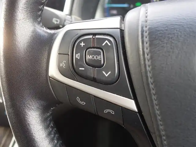 トヨタ ハリアー ハイブリッド エレガンス 山形県 2014(平26)年 4.8万km ホワイトパールクリスタルシャイン 4WD/純正SDナビ/　　【CD DVD BT フルセグ】/バックカメラ/LEDオートヘッドライト/ハーフレザーシート/パワーシート/純正17インチアルミホイール/ドライブレコーダー/ステアリングスイッチ/MTモード付AT/電動格納ウィンカーミラー/フォグランプ/スマートキー×2/ETC