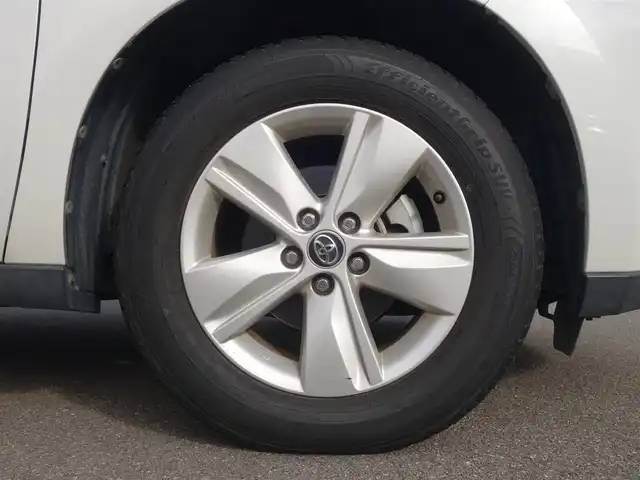 トヨタ ハリアー ハイブリッド エレガンス 山形県 2014(平26)年 4.8万km ホワイトパールクリスタルシャイン 4WD/純正SDナビ/　　【CD DVD BT フルセグ】/バックカメラ/LEDオートヘッドライト/ハーフレザーシート/パワーシート/純正17インチアルミホイール/ドライブレコーダー/ステアリングスイッチ/MTモード付AT/電動格納ウィンカーミラー/フォグランプ/スマートキー×2/ETC