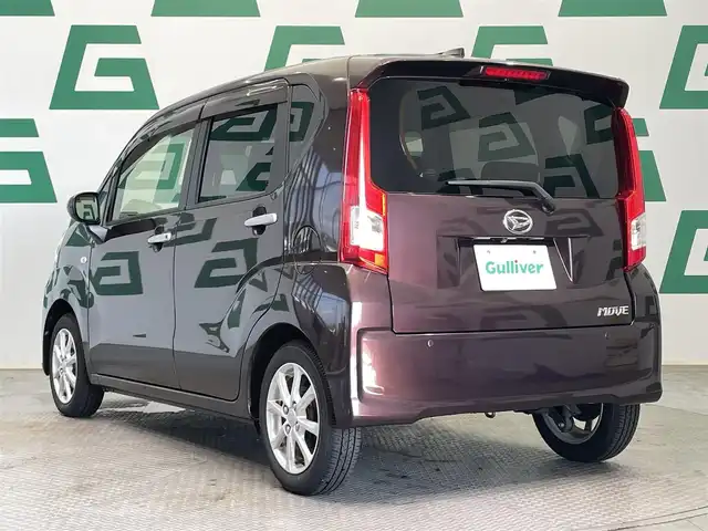 ダイハツ ムーヴ X リミテッドⅡ SAⅢ 鹿児島県 2021(令3)年 1万km プラムブラウンクリスタルマイカ ナビ（CD/DVD/ワンセグTV）　/バックカメラ/スマートアシストIII　　/衝突軽減ブレーキ　/レーンキープアシスト　/オートマチックハイビーム　/後方コーナーセンサー　/前後ドライブレコーダー/シートヒーター　/電格ミラー/純正フロアマット/純正アルミホイール/純正ドアバイザー　/スマートキー　/プッシュスタート/革巻きステアリング