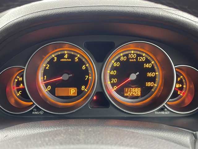 日産 フーガ 350GT FOUR 道央・札幌 2006(平18)年 11.8万km ホワイトパール ・4WD/・純正メーカーナビ  /・DVD/CD/FM/AM//・D.N席パワーシート/・ハーフレザーシート/メモリー付/・サイドブラインドモニター/・HIDライト/オートライト/・SNOWモード/・AFS/VDC/・ハーフレザーシート/・ハーフシェイドガラス