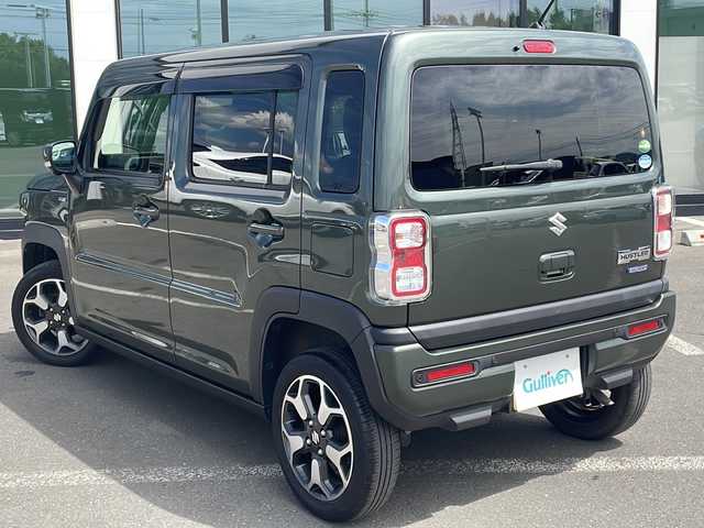 スズキ ハスラー HYBRID X 道東・釧路十勝 2020(令2)年 3.4万km クールカーキPM ・4WD/・純正SDナビ/（CD DVD BT フルセグ USB MSV）/・全周囲カメラ/・LEDヘッドライト/・オートライト/・デュアルカメラブレーキサポート/・ヒルスタートアシストスイッチ/・グリップコントロールスイッチ/・スノーモードスイッチ/・前席シートヒーター/・アイドリングストップ/・コーナーセンサー/・ステアリングスイッチ/・電動格納ウィンカーミラー/・ミラーヒーター/・フォグランプ/・純正フロアマット/・ドアバイザー/・スマートキー/・プッシュスタート/・純正15インチアルミホイール