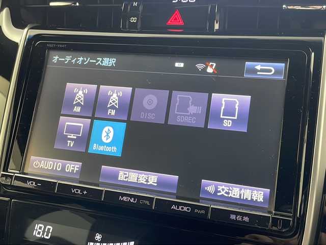 トヨタ ハリアー エレガンス 岐阜県 2015(平27)年 10.6万km ダークブラウンM 純正SDナビ/(AM/FM/CD/DVD/Bluetooth/フルセグTV)/バックカメラ/コーナーセンサー　/MTモード付AT/LEDヘッドライト/ハーフレザーシート/パワーシート/純正アルミホイール/社外フロアマット/スマートキー/スペアキー