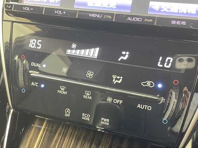 トヨタ ハリアー エレガンス 岐阜県 2015(平27)年 10.6万km ダークブラウンM 純正SDナビ/(AM/FM/CD/DVD/Bluetooth/フルセグTV)/バックカメラ/コーナーセンサー　/MTモード付AT/LEDヘッドライト/ハーフレザーシート/パワーシート/純正アルミホイール/社外フロアマット/スマートキー/スペアキー